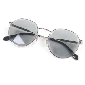 □louis Vuitton 2024 Z2626u LV Super Vision Round Frame Sunglasses Silver Gray
